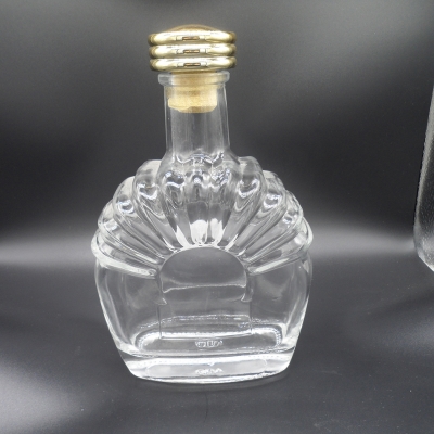 XO cognac glass bottle